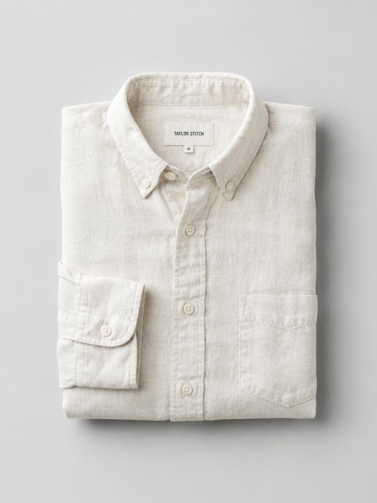 Camisa Linho Off-White